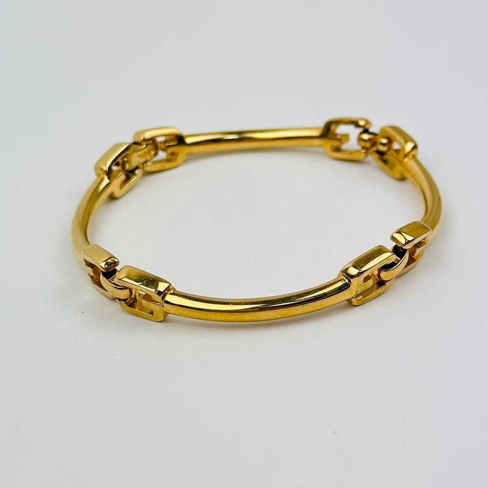 Givenchy Gold Link Chain Bracelet Accessories Logo - image 3