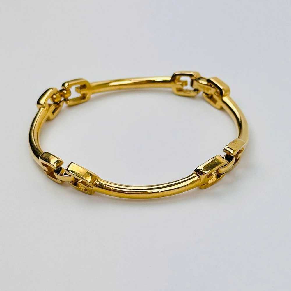 Givenchy Gold Link Chain Bracelet Accessories Logo - image 4