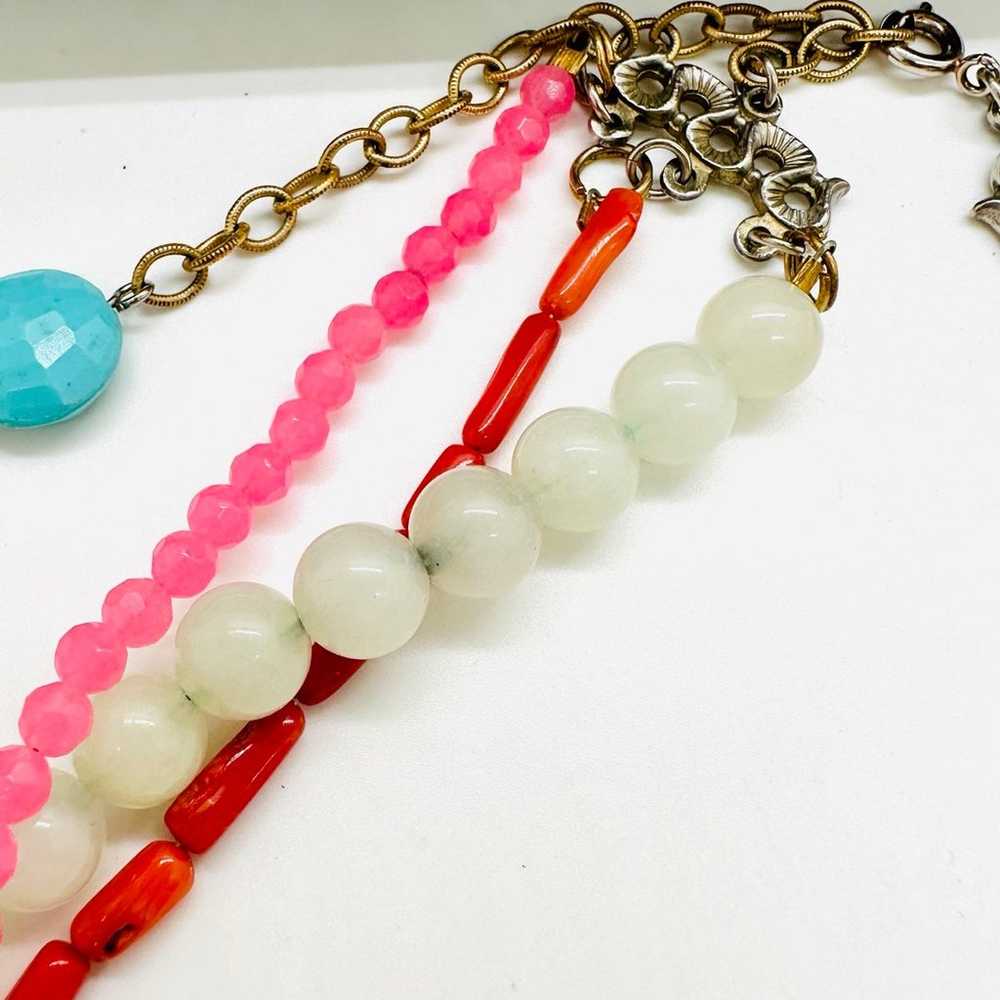 Vintage Coral Bead Necklace - image 3