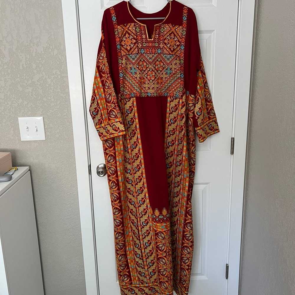 palestinian thobe falahi thoub dress - image 1