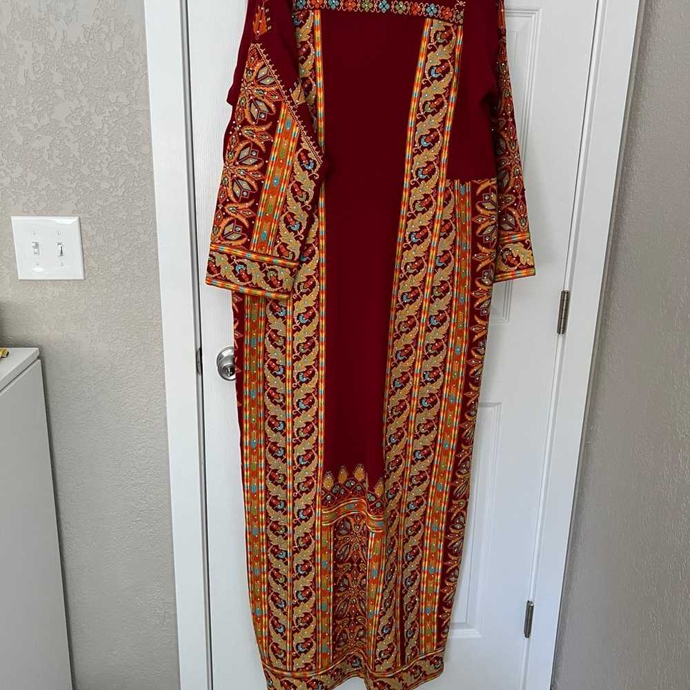 palestinian thobe falahi thoub dress - image 2