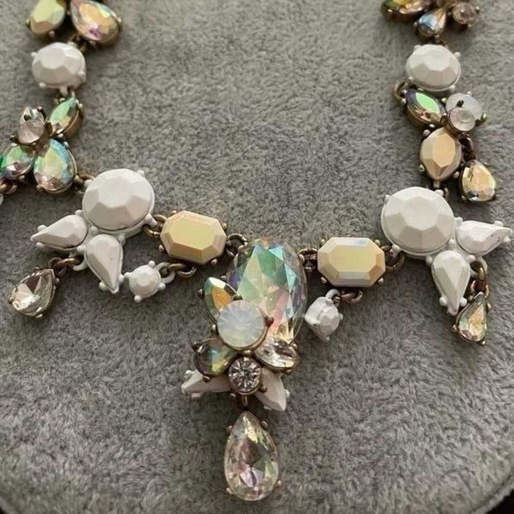 J. Crew Vintage Rhinestone Crystal Statement Neck… - image 3