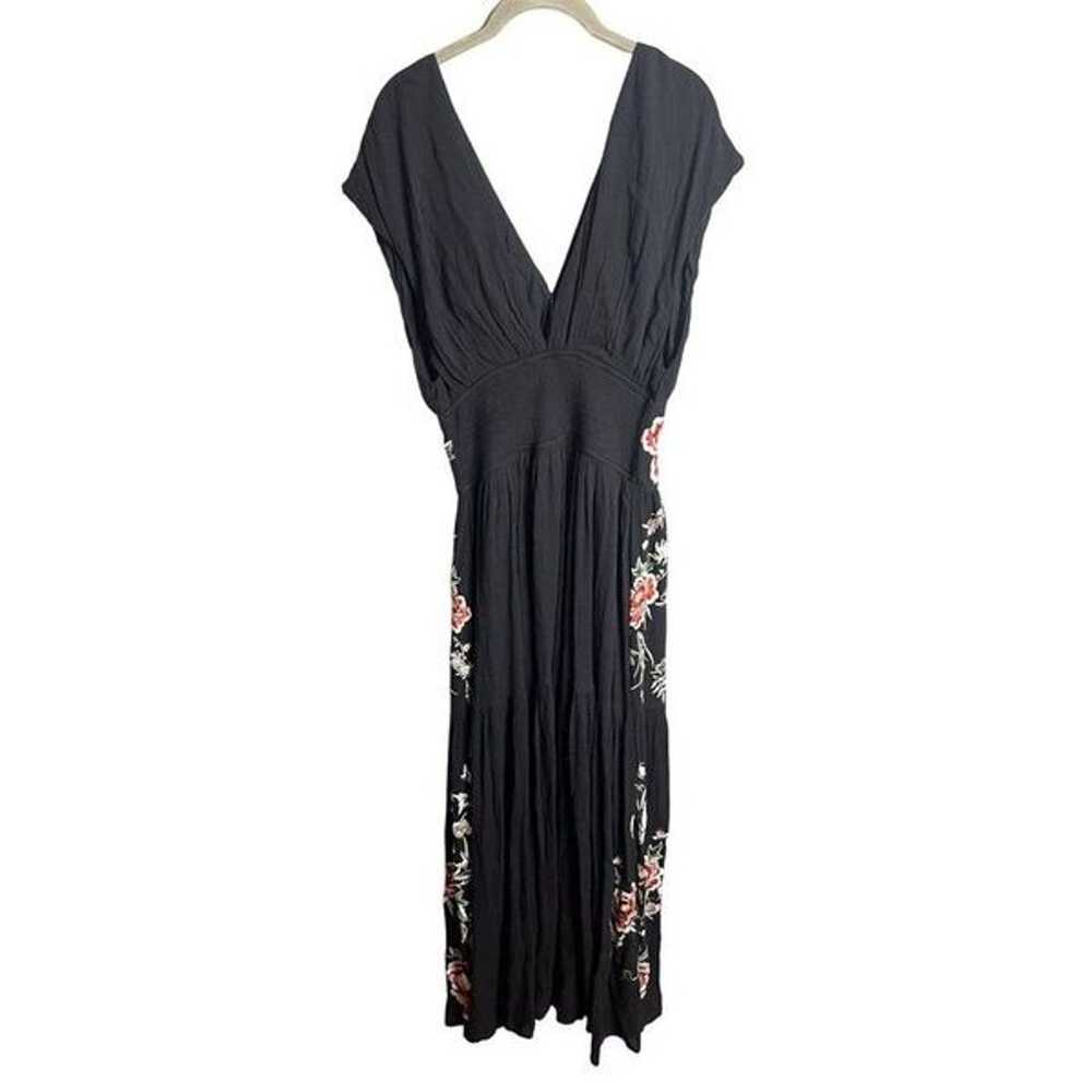 NEW Free People Abbey Wrap Dress Sz Small Black F… - image 6