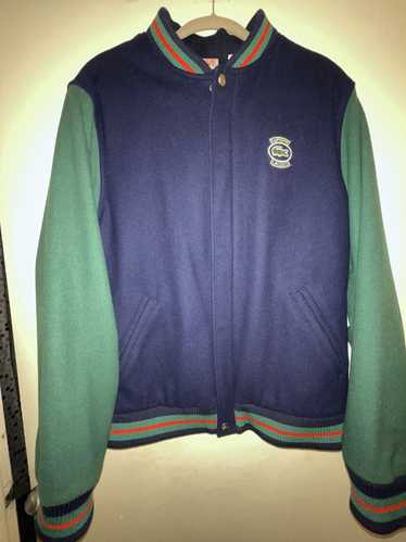 Lacoste × Supreme Supreme Lacoste Wool Varsity Jac