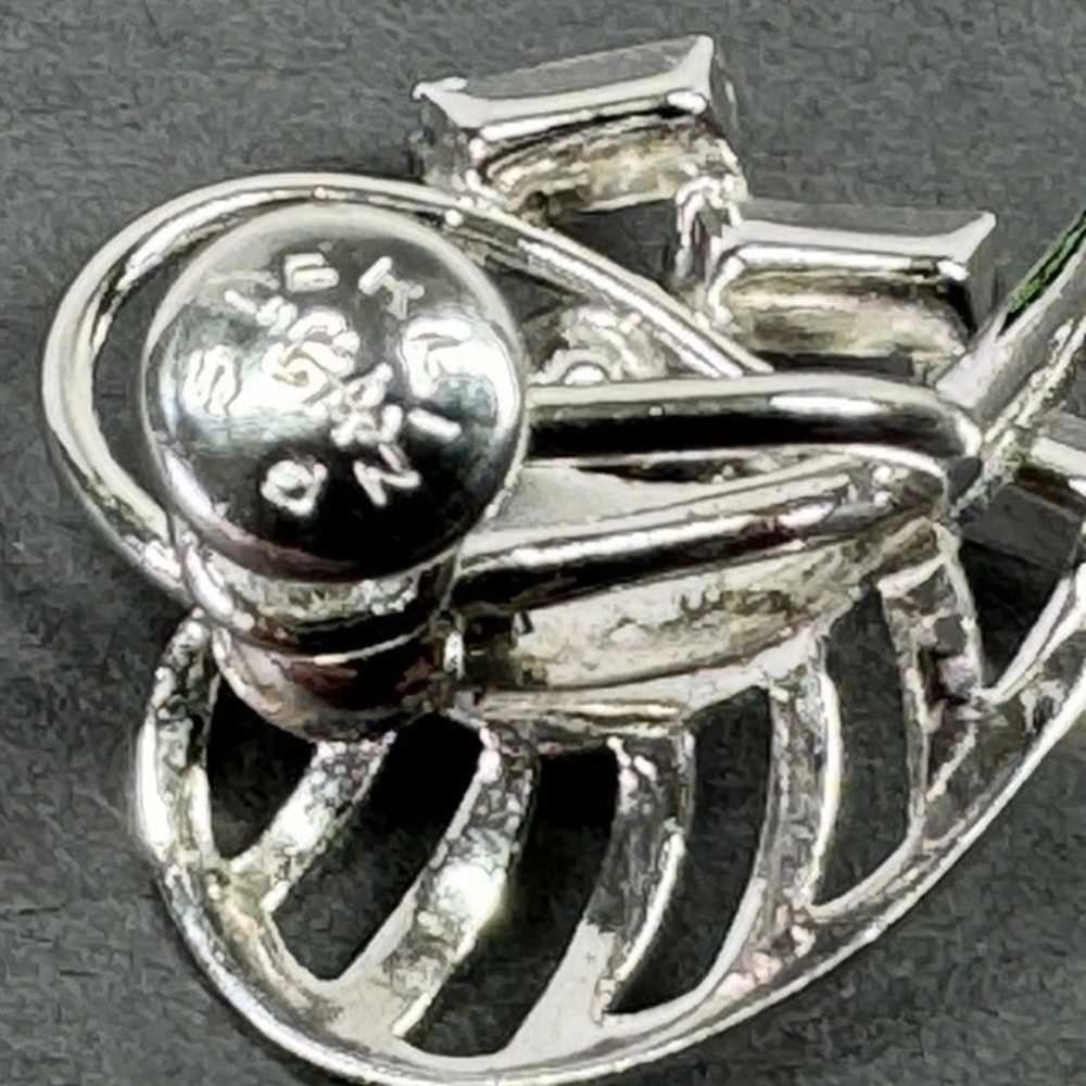 Vintage Carl Art sterling silver crystal bouquet … - image 8