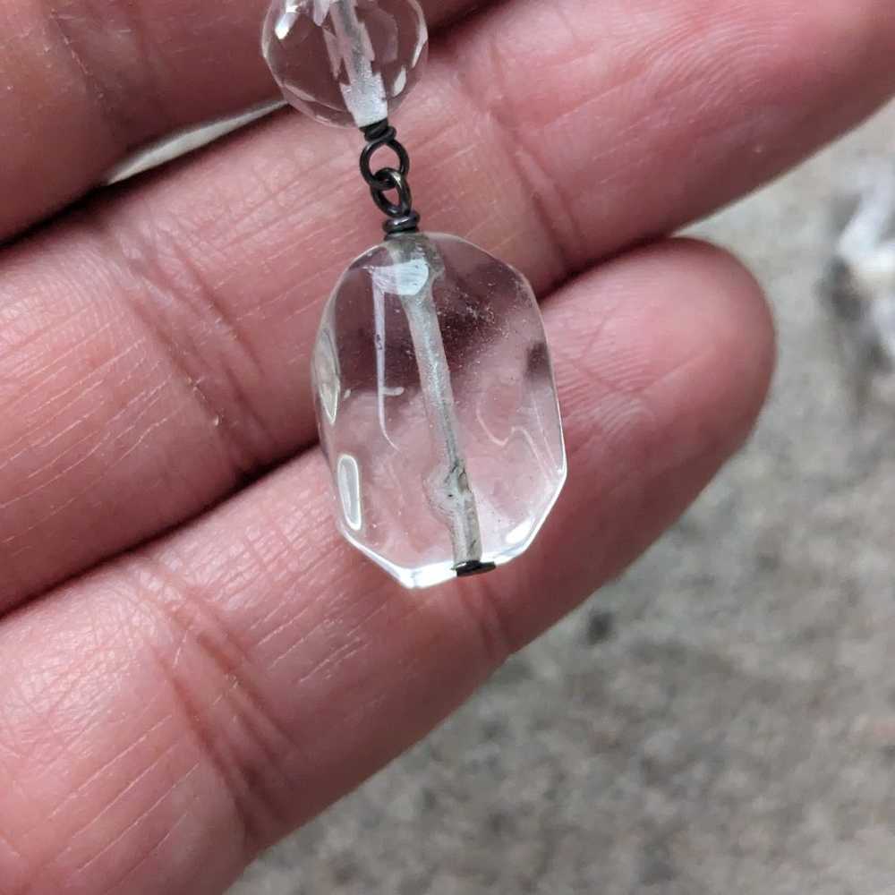 Silpada Sterling Silver Clear Faceted Crystal Bea… - image 8