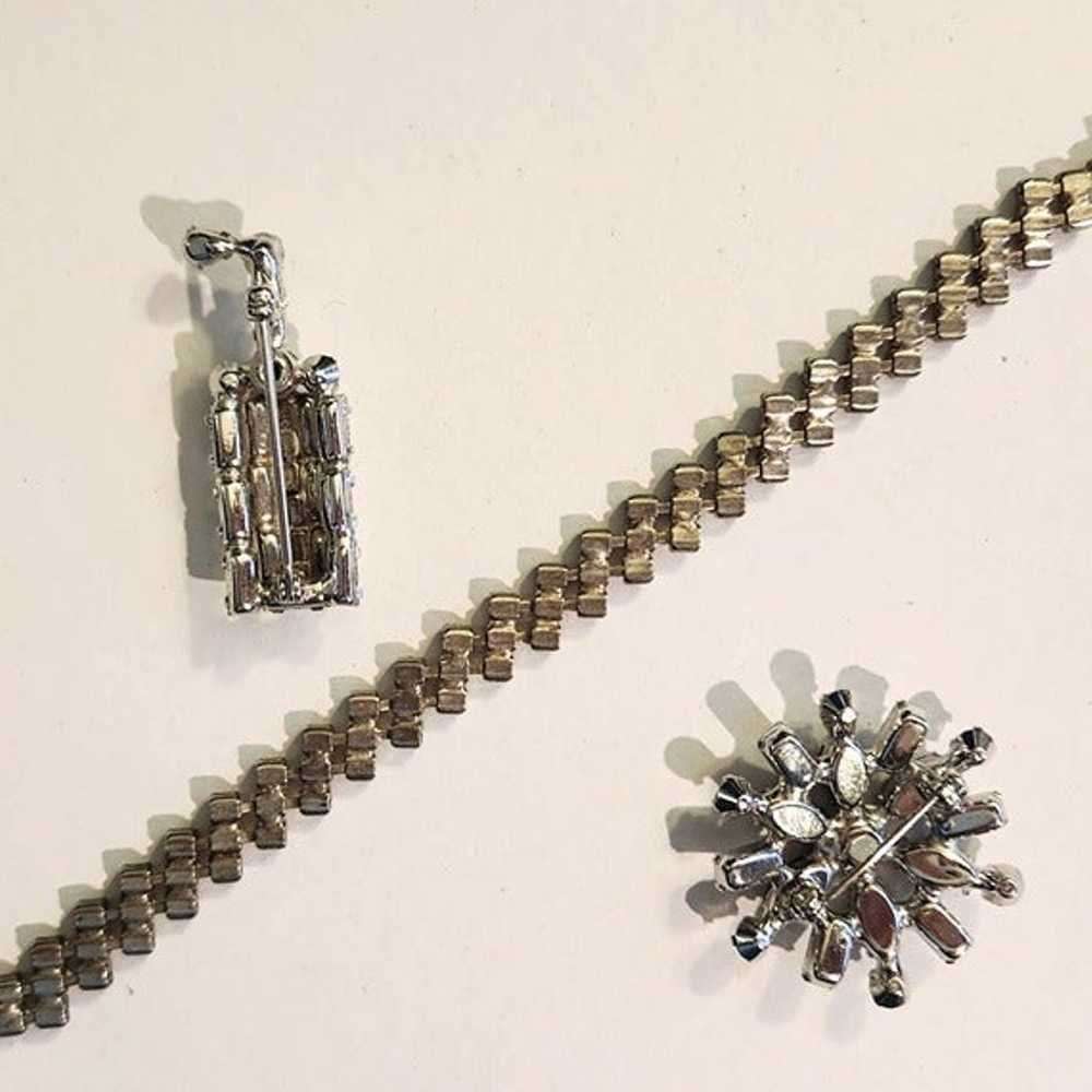 Sophisticated 1930s Evening Rhinestone jewelry - image 2