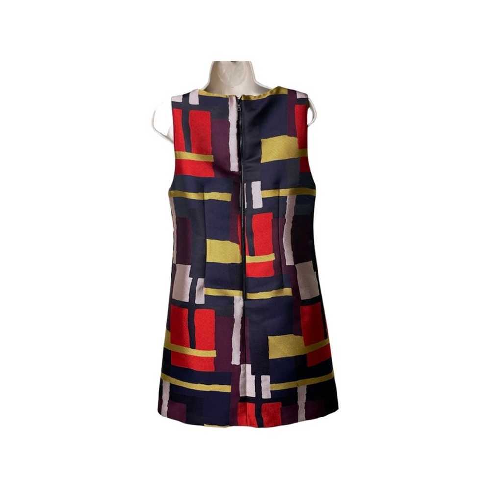 Alice + Olive Clyde Painted Grid Aline Shift Dres… - image 3