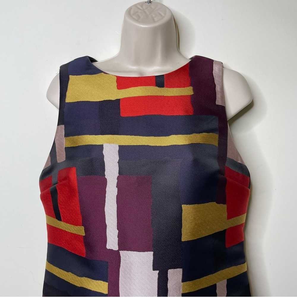 Alice + Olive Clyde Painted Grid Aline Shift Dres… - image 4