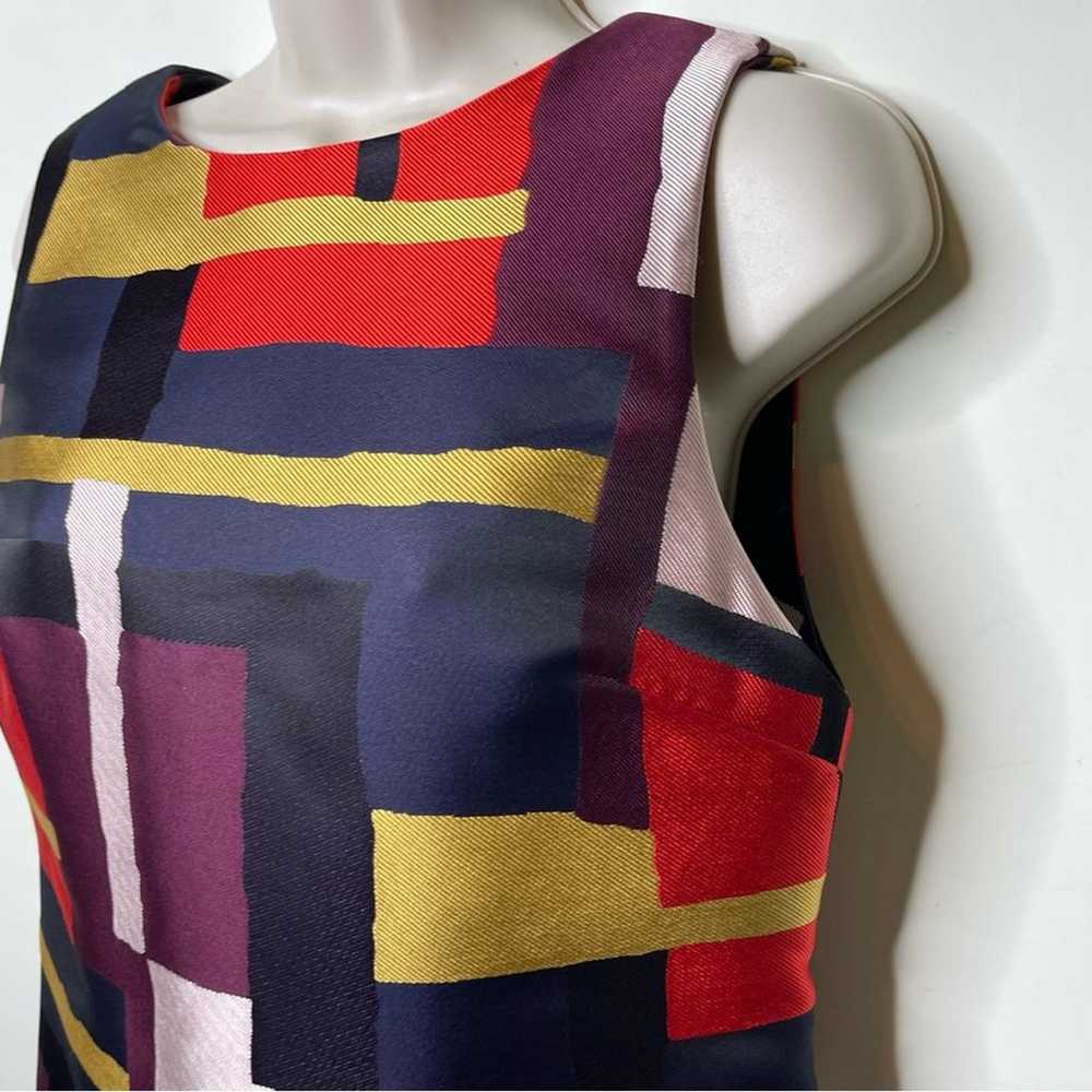 Alice + Olive Clyde Painted Grid Aline Shift Dres… - image 6