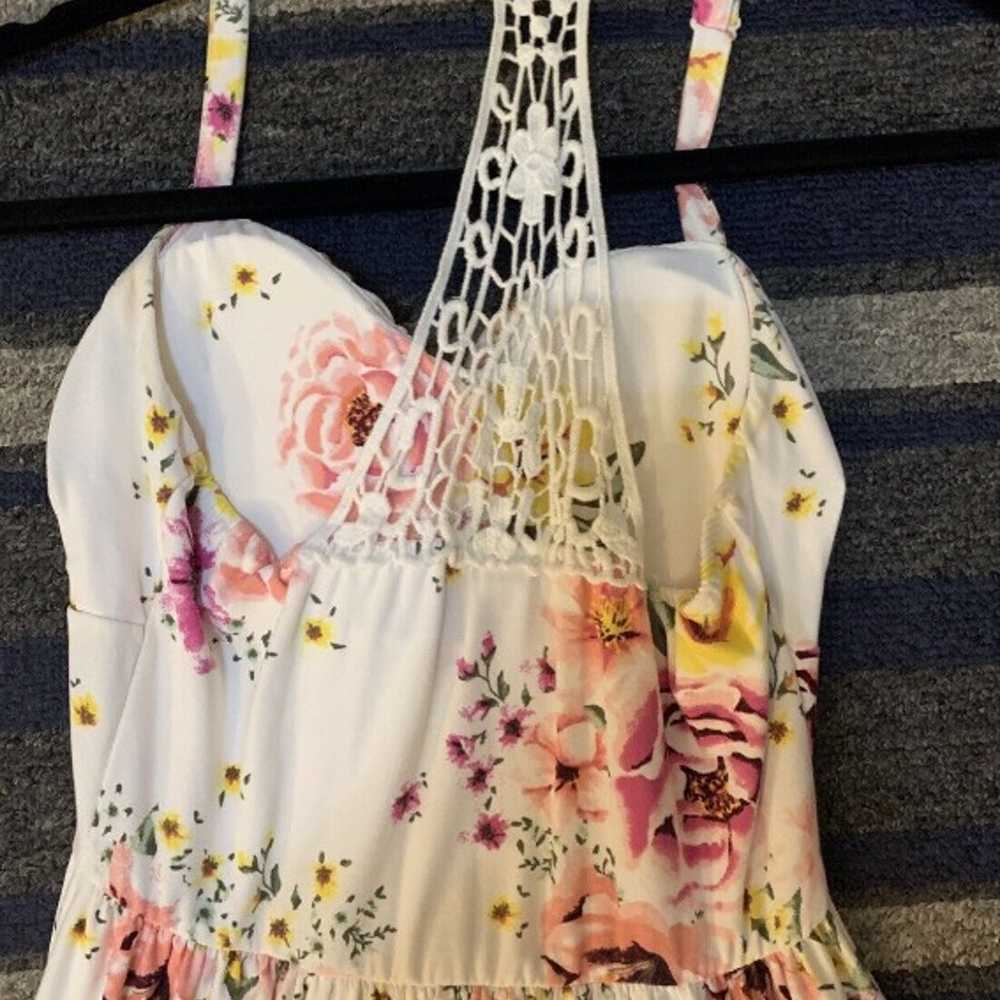 Floral Dress With Built In Bra - image 3