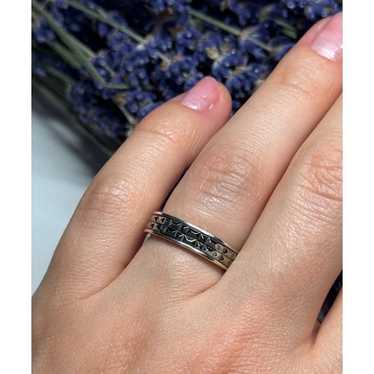 925 STERLING SILVER MARCASITE RING SIZE 6 - image 1