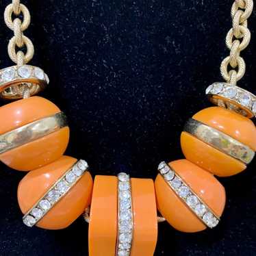 Mid Century Retro Lucite Necklace - image 1