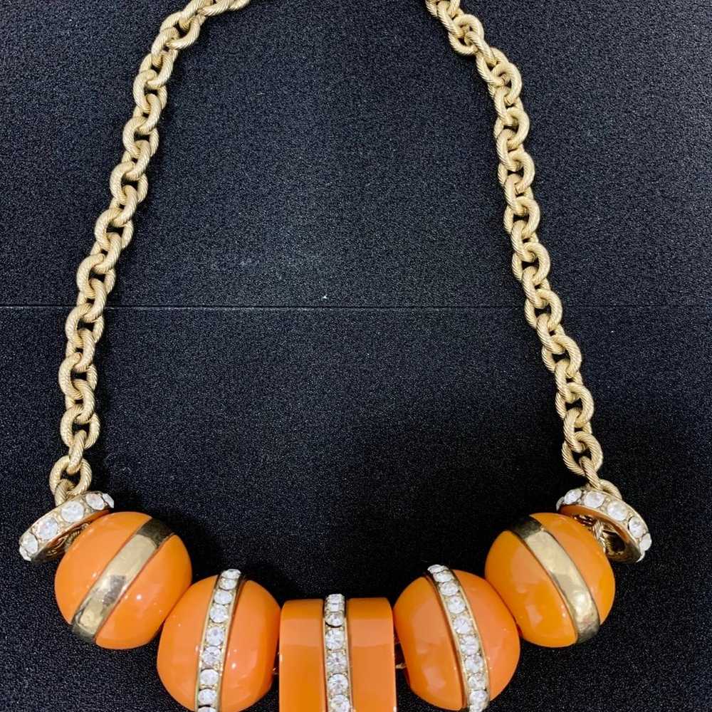 Mid Century Retro Lucite Necklace - image 5