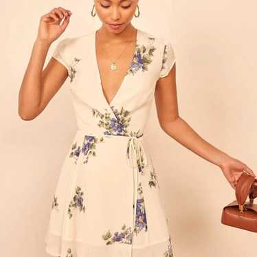 Reformation Floral Print Mini Dress (S)