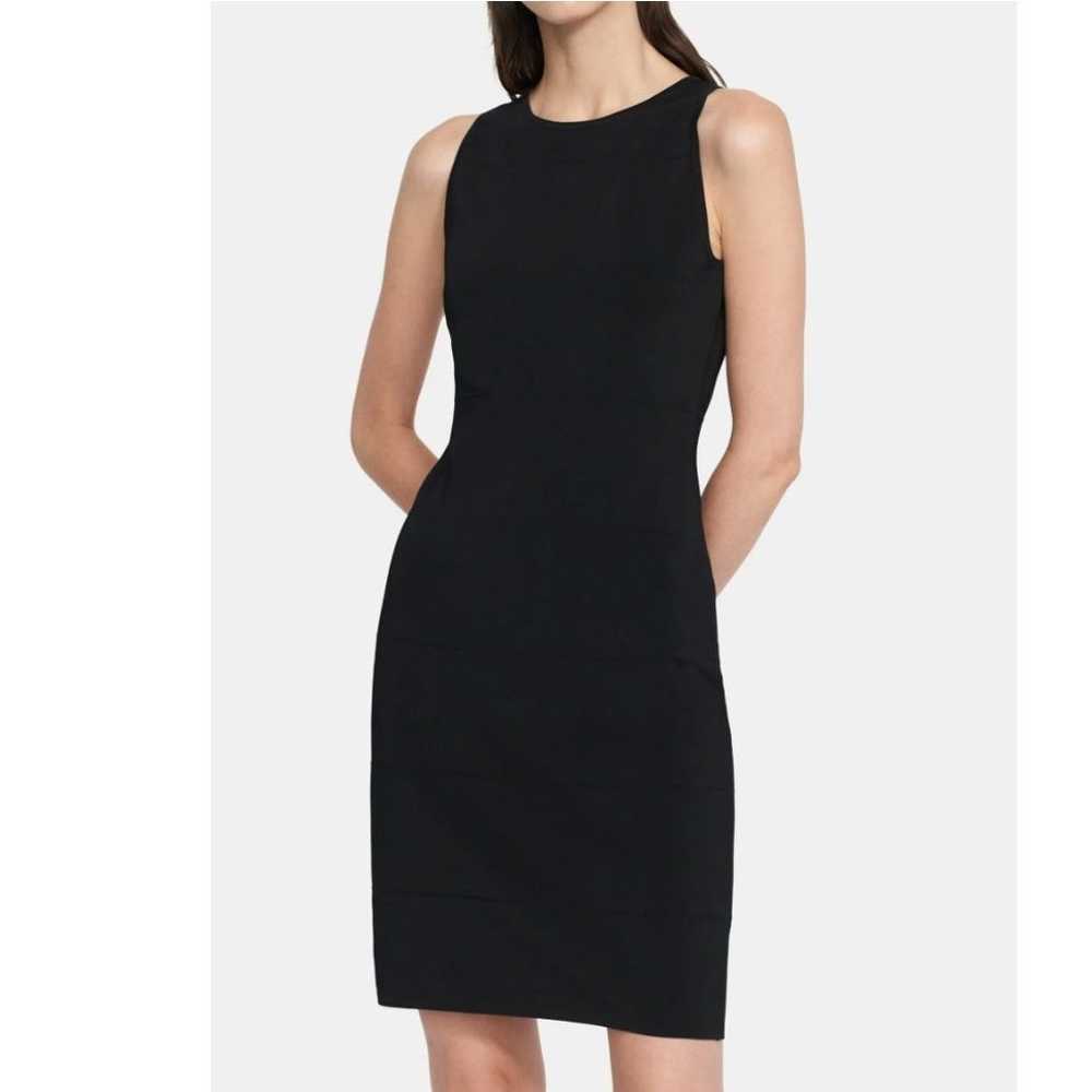 Theory Sheath Dress in Black | Size 4 - image 5