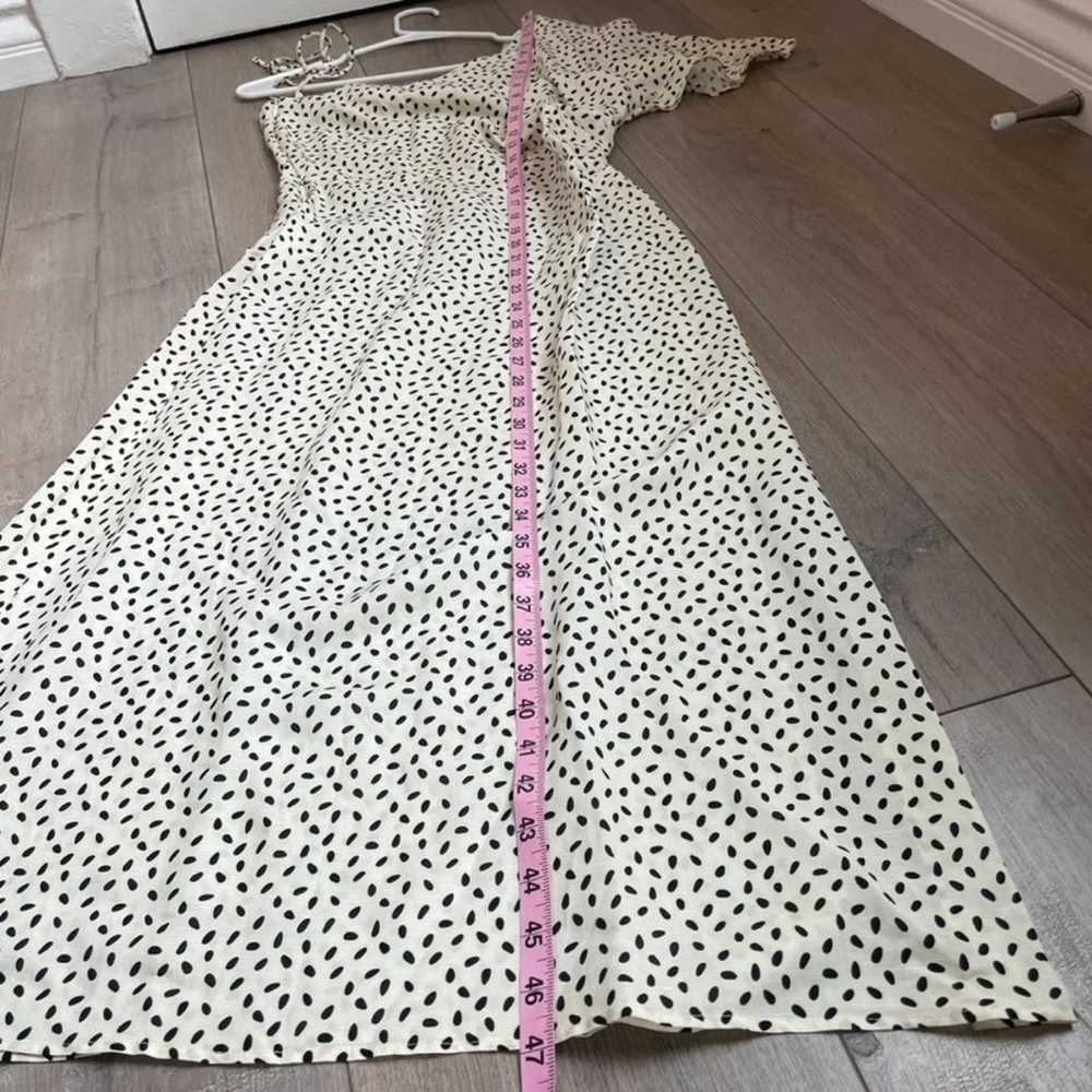 Mirae Paris polka dot midi dress - image 3