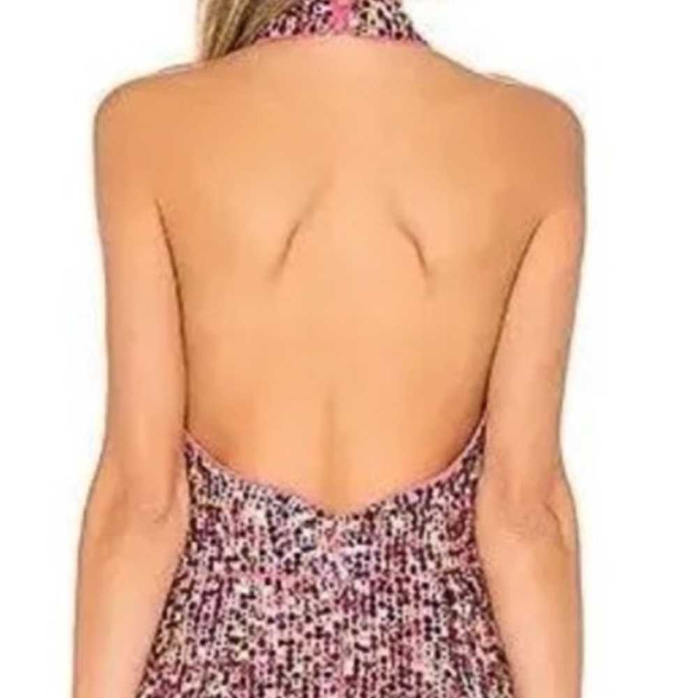 X by NBD pink sequins halter dress - image 2