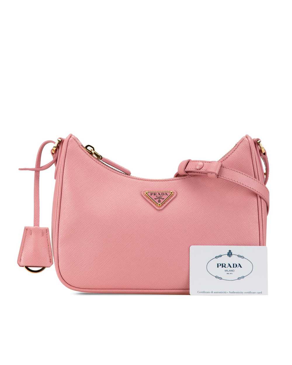 Pre Loved Prada Mini Saffiano Leather Re Edition … - image 9