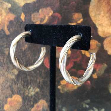 Sterling Silver Hoop Earrings