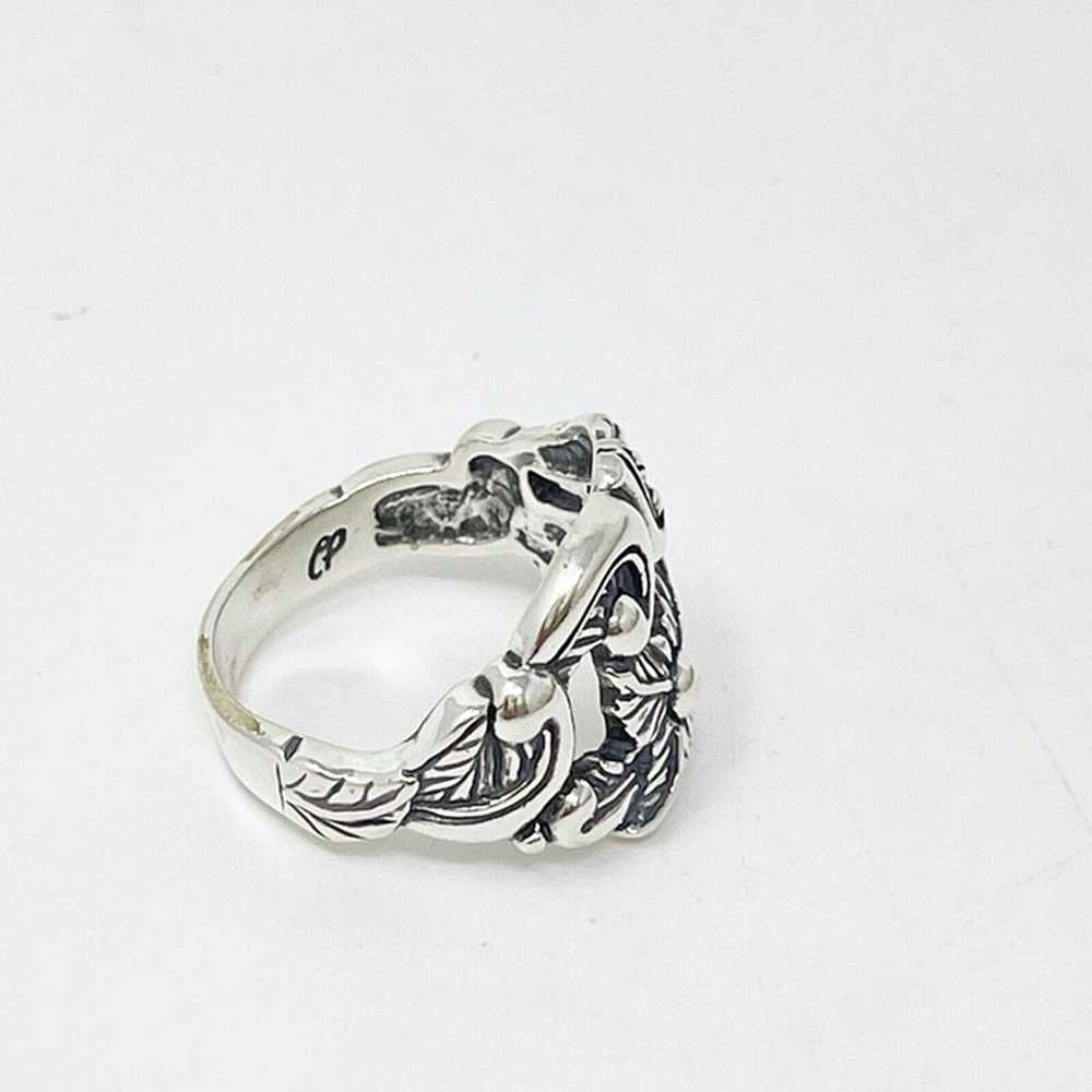 Carolyn Pollack Vintage 925 Sterling Silver Flowe… - image 3