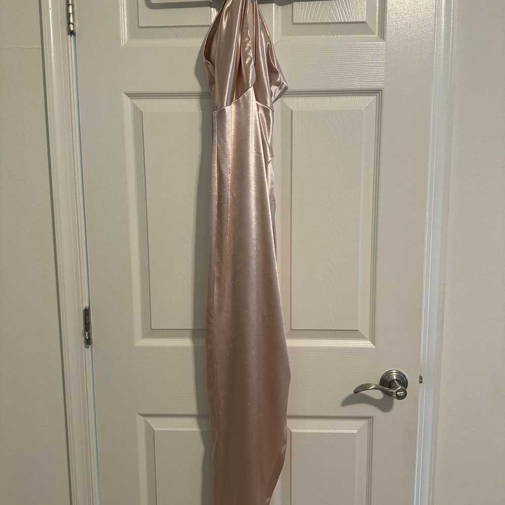 Gold formal dress - image 4