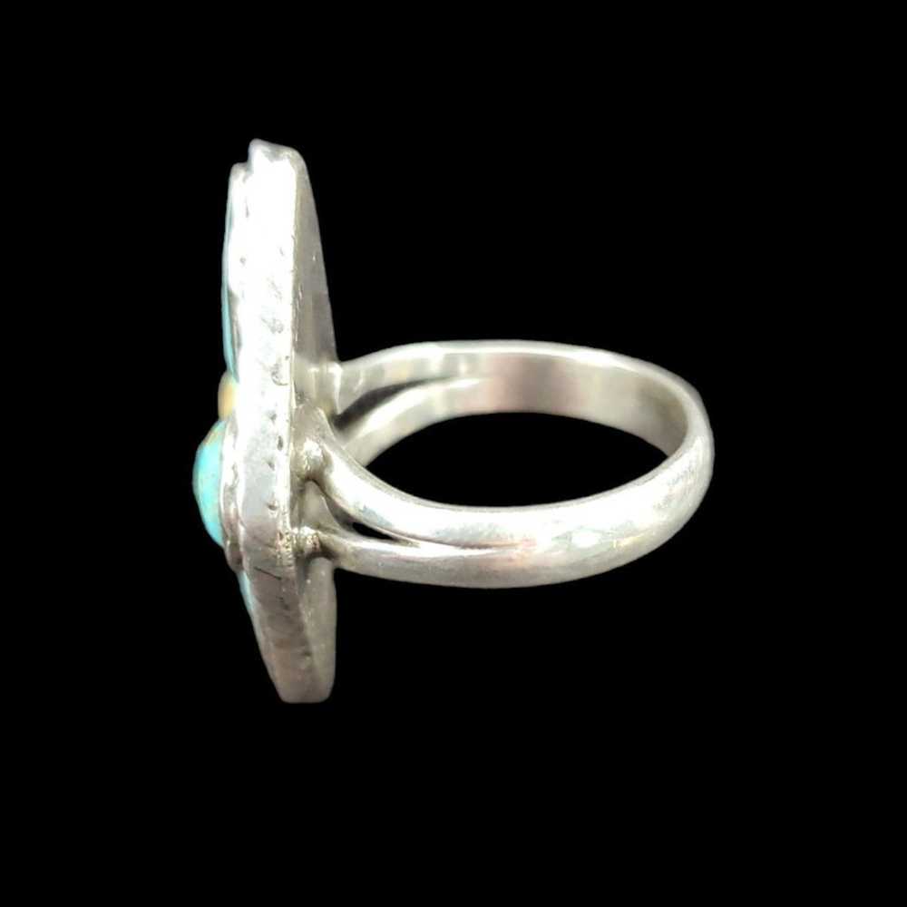 925 Sterling Silver and Genuine Turquoise Vintage… - image 8