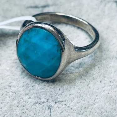 Silpada 925 Sterling Ring turquoise