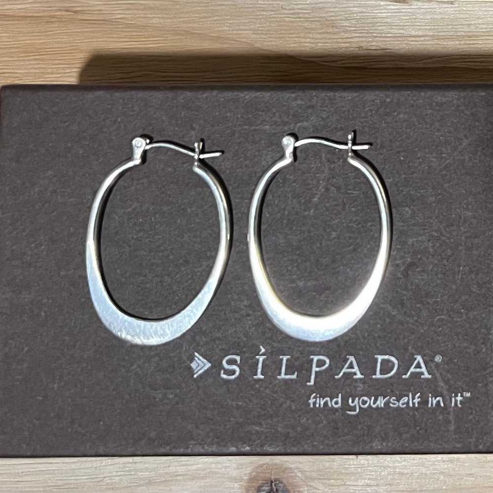 Silpada P1099 Classic Back to Basics Earrings - image 1