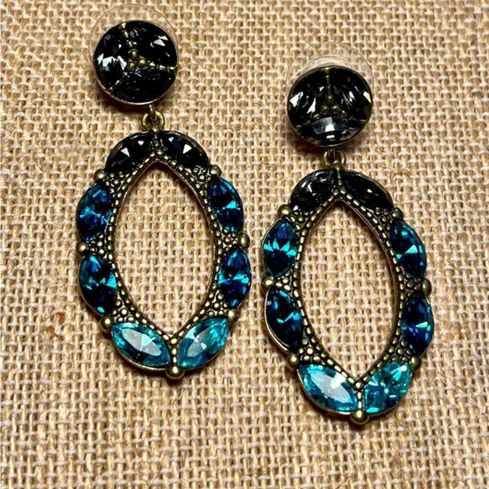 Silpada K&R Collection “Peacock Punch” Earrings - image 5