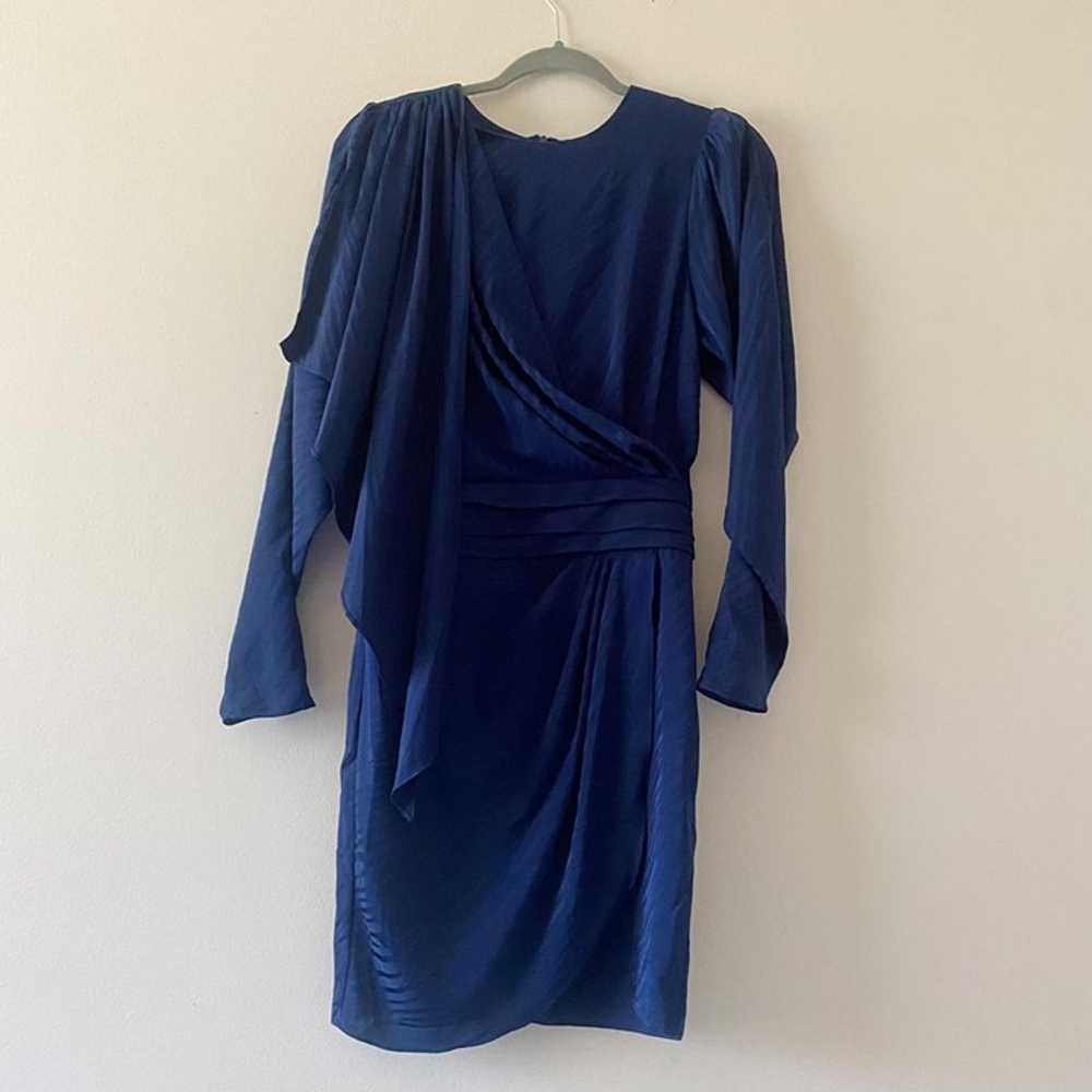 RONNY KOBO navy long sleeve Shanaya dress - image 2