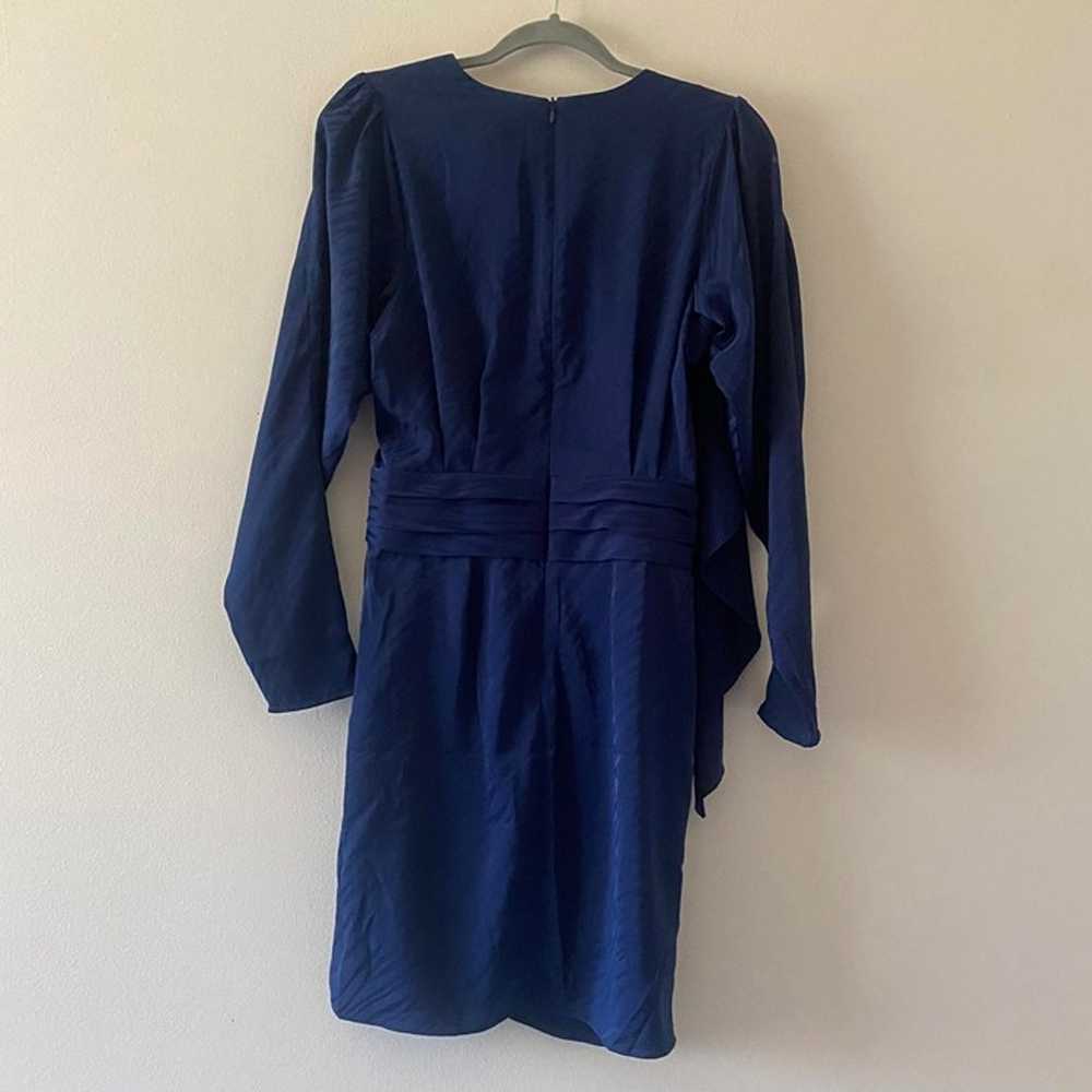 RONNY KOBO navy long sleeve Shanaya dress - image 4