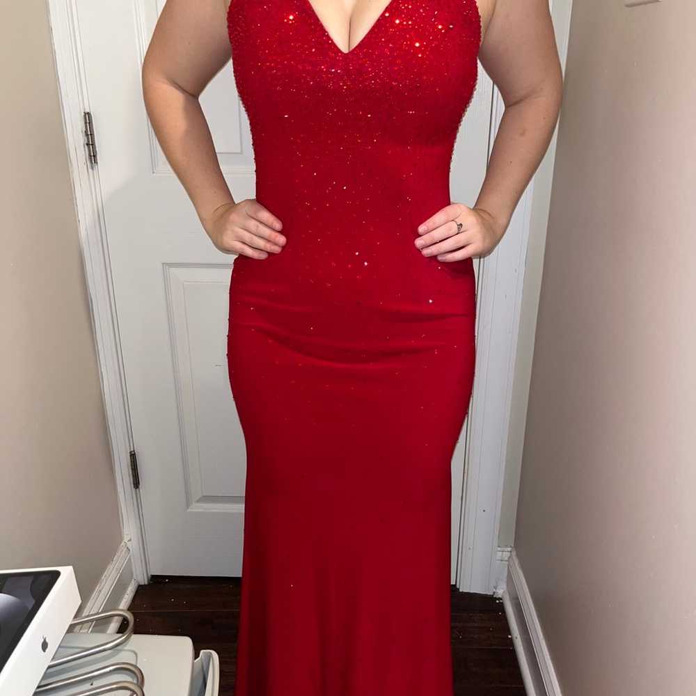 XO Red Prom Dress - image 1