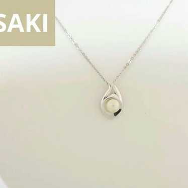 TASAKI Necklace - Tasaki Akoya Pearl 6.4mm SV Silv