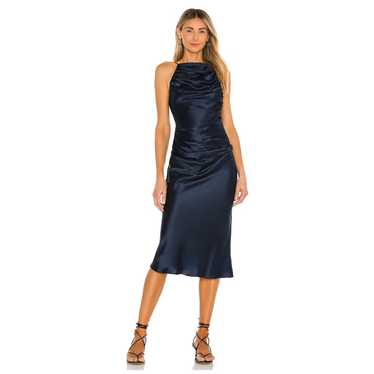 Amanda Uprichard Georgina Dress in Ink MEDIUM NWOT - image 1