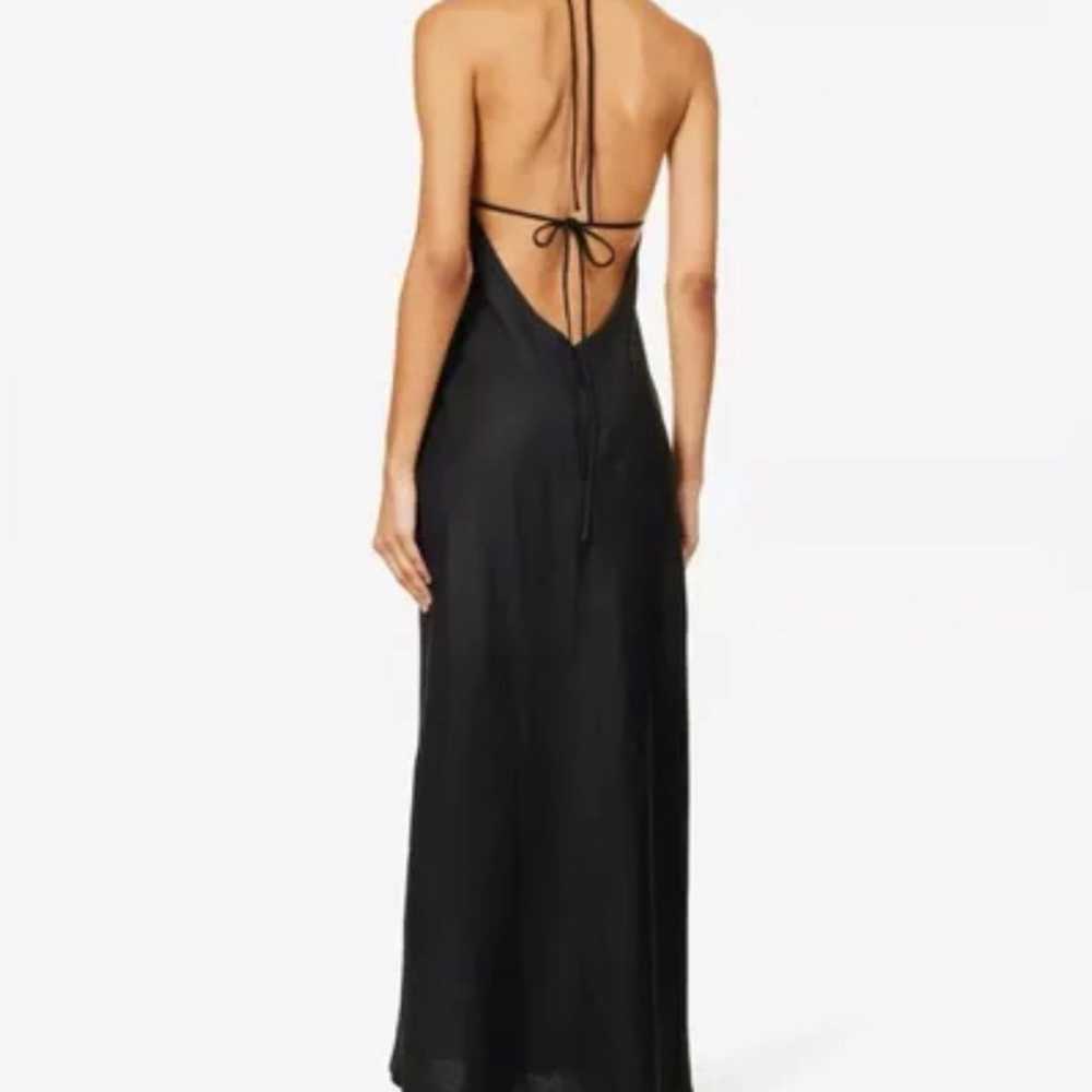 REFORMATION Selia Halterneck Strappy Open Back Li… - image 3