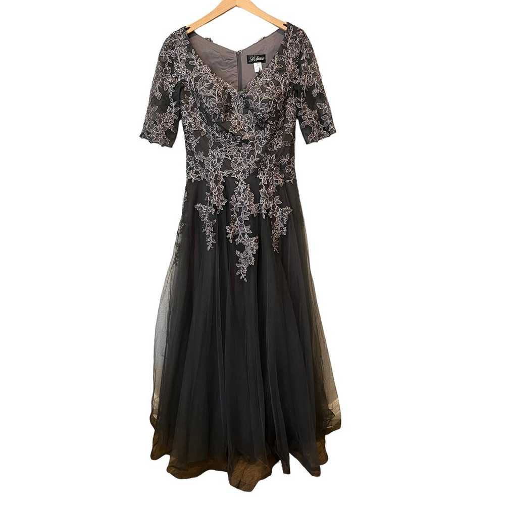 NEW La Femme Lace & Tulle Gown Size 10 - image 2