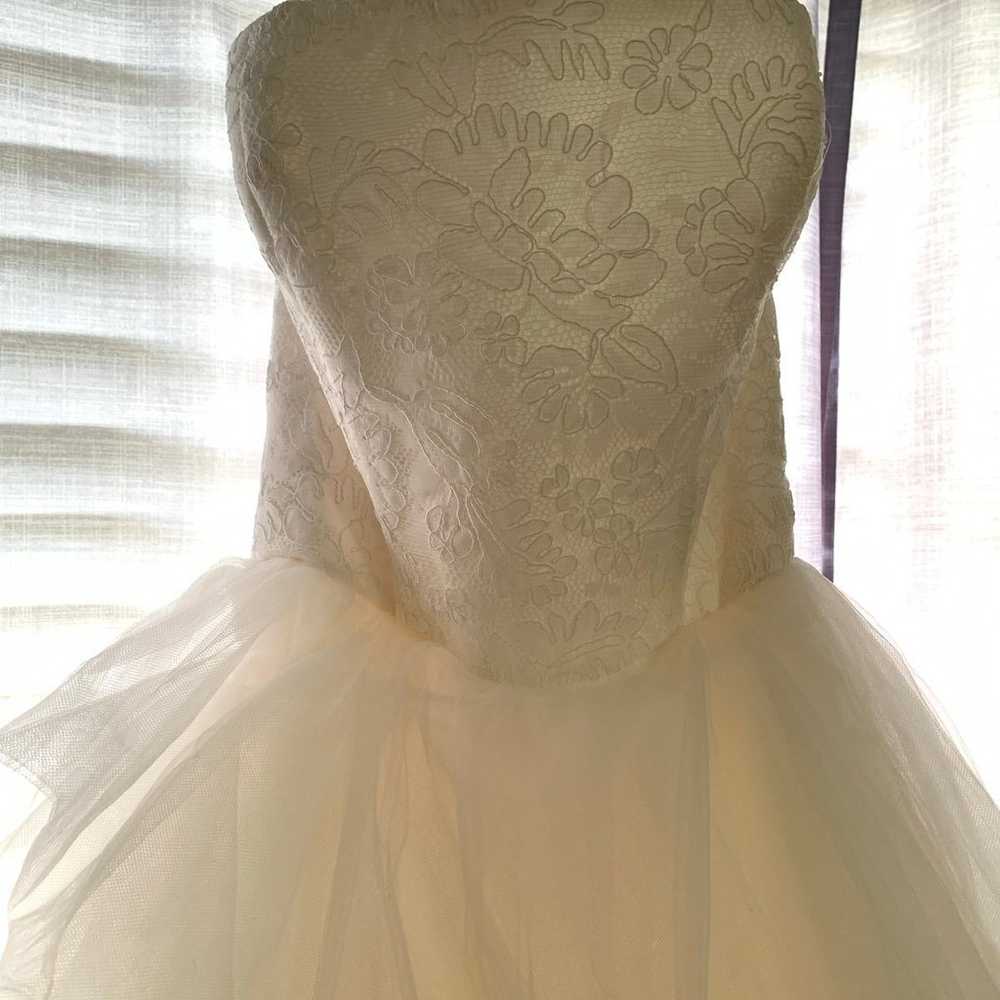 Vera Wang wedding dress sz 8 - image 7