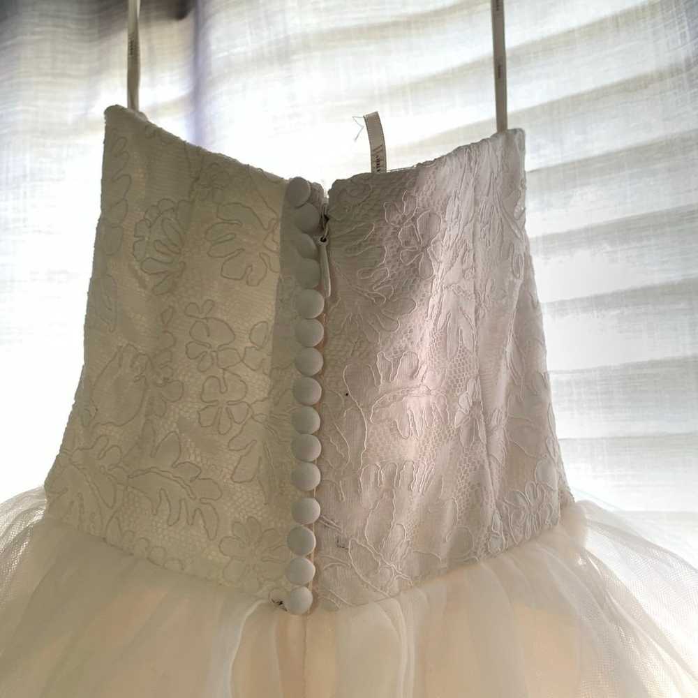 Vera Wang wedding dress sz 8 - image 8