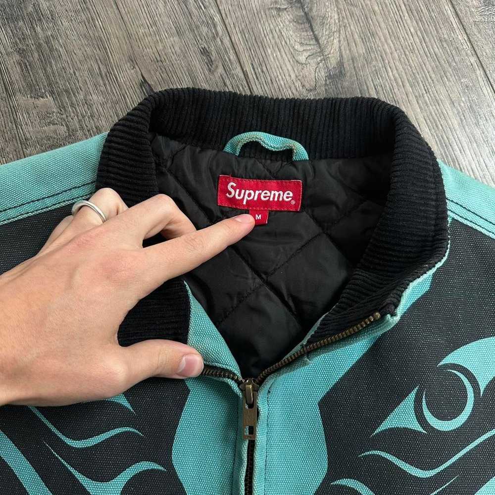 Supreme Rare FW19 Worn Supreme Makah Canvas Bombe… - image 6