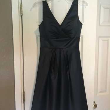 Navy Bridesmaid Dress, Fits Size 8 - image 1