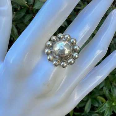 1970s Vintage Taxco Sterling Silver Daisy Flower … - image 1