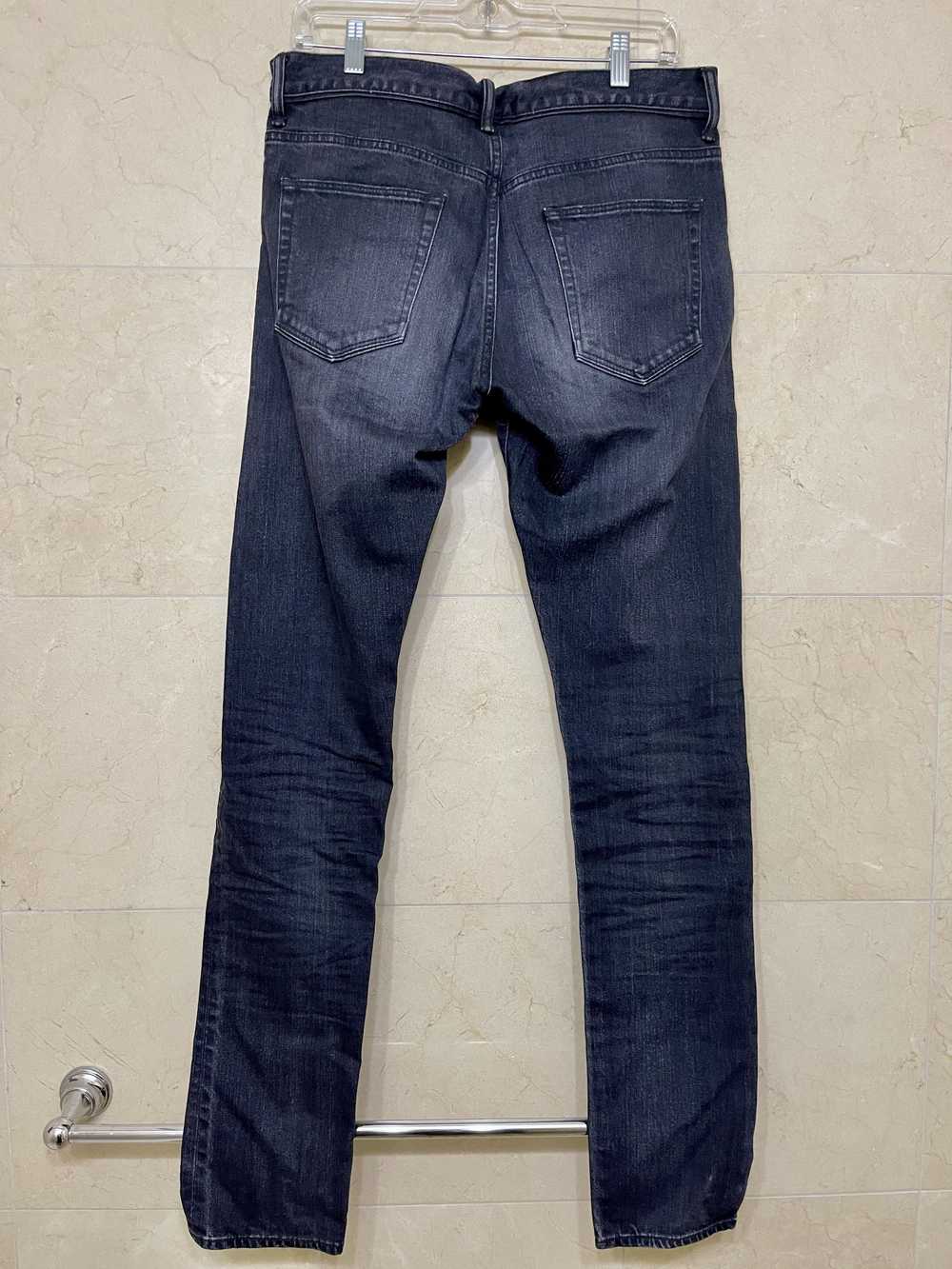 John Elliott Cast 2 Black Denim, Relaxed Fade - image 2