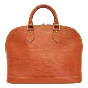 Louis Vuitton Alma leather handbag