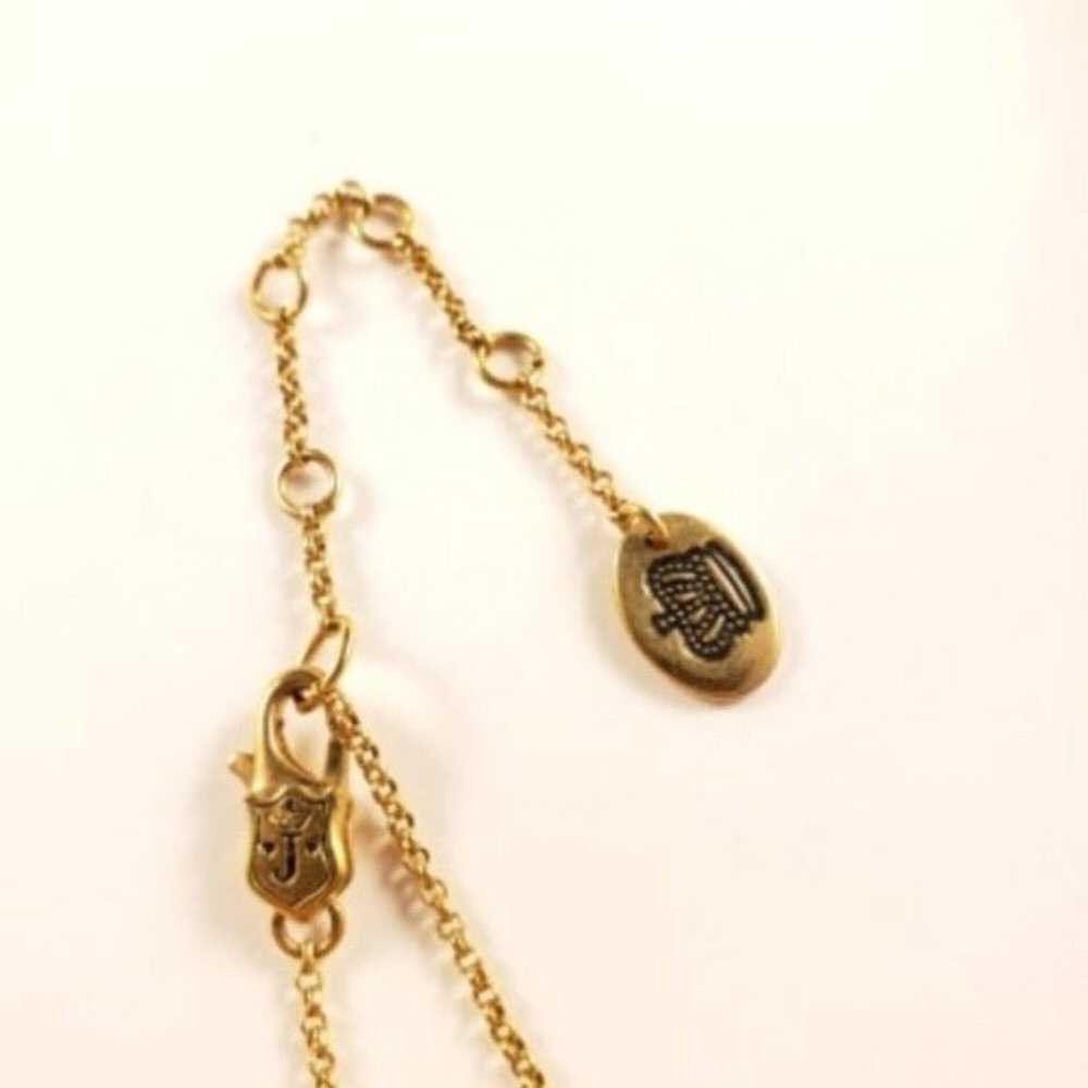 Vintage Y2K Juicy Couture 18K GP Musical Note Nec… - image 3