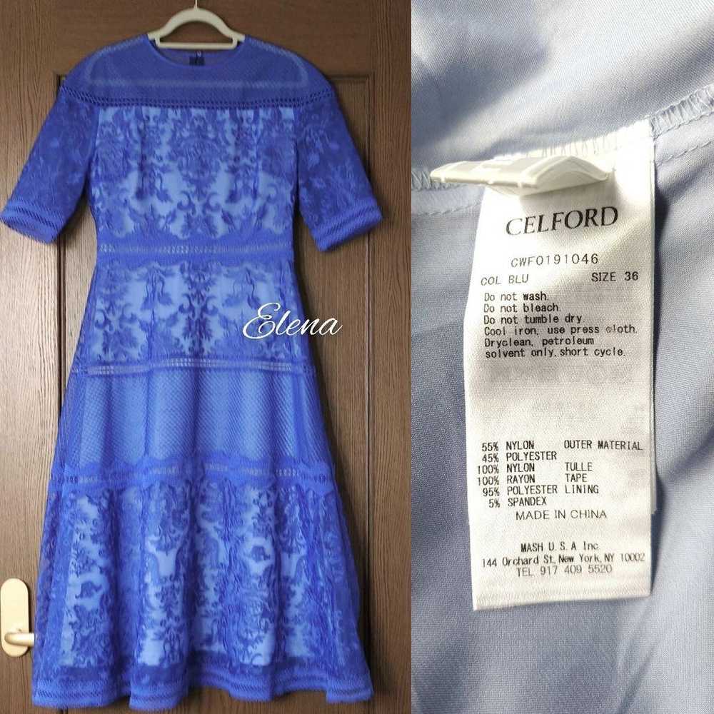 CELFORD♡ Ornament Embroidered Dress One-piece - image 5