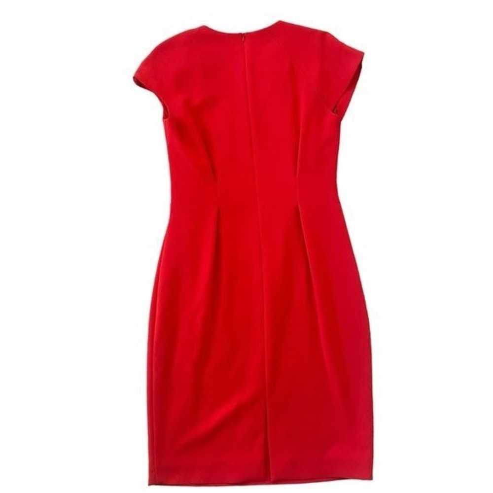 Max Mara Womens Draped Sheath Dress Size 10 Lipst… - image 10