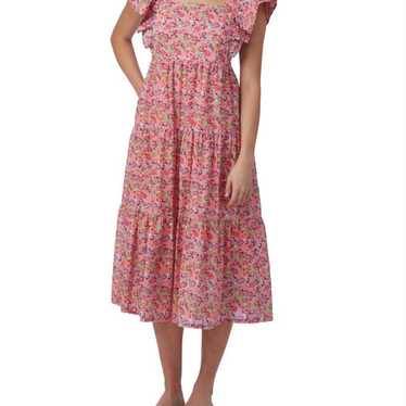 CROSBY by Mollie Burch Eloise Tie-Dress Bougainvi… - image 1