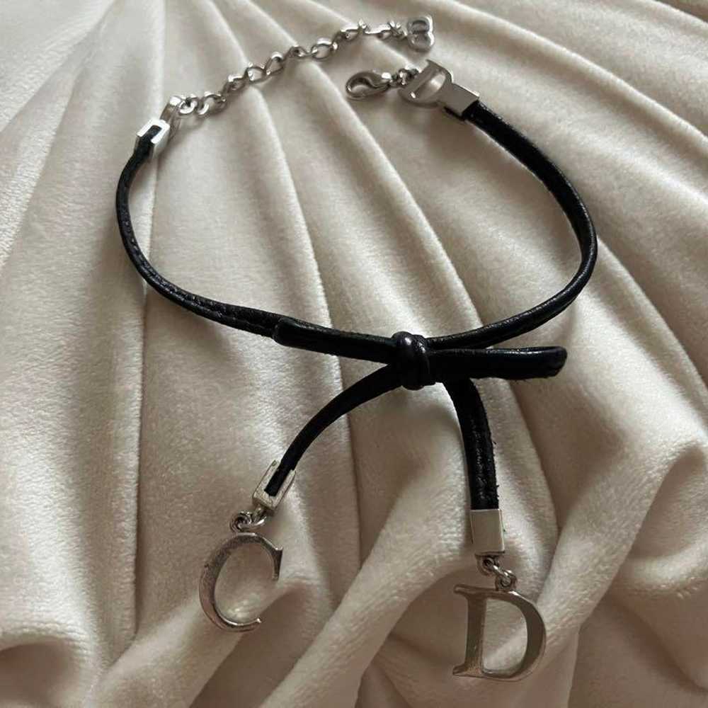 【Dior】Ribbon Genuine Leather Bracelet - image 2