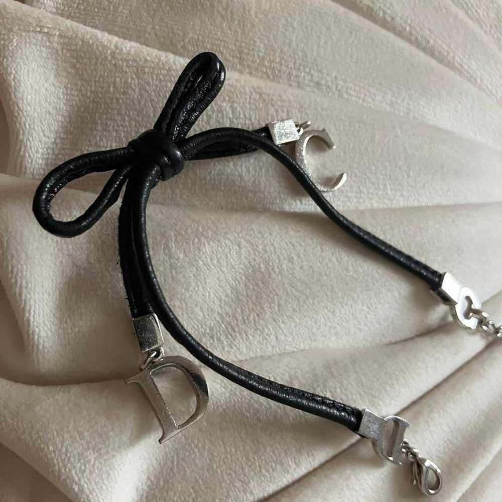 【Dior】Ribbon Genuine Leather Bracelet - image 5